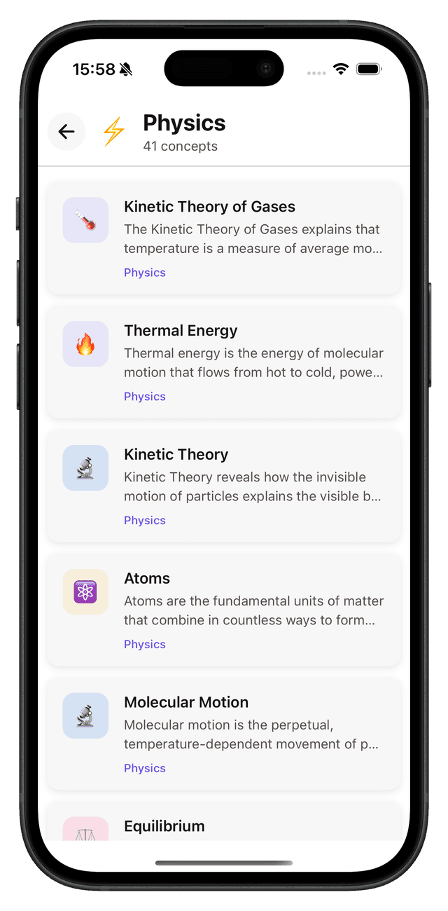 Physics Topics - Educational content